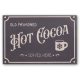 handcrafted wooden winter sign - Hot Cocoa