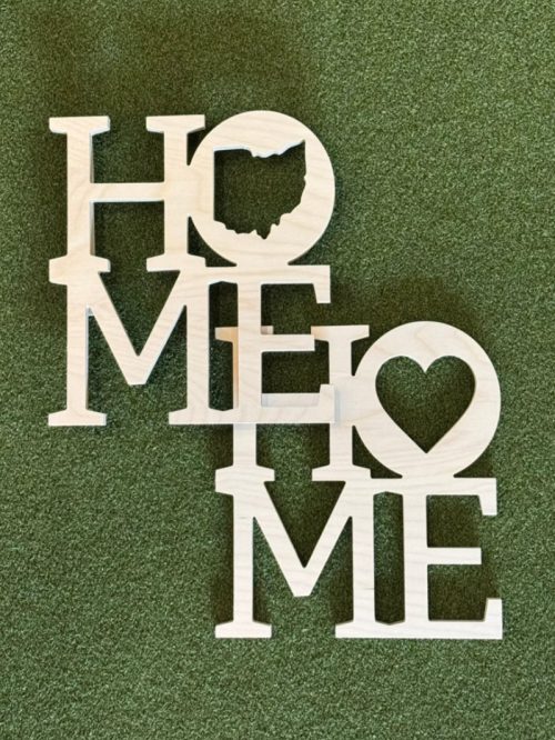 Home sign wall decor