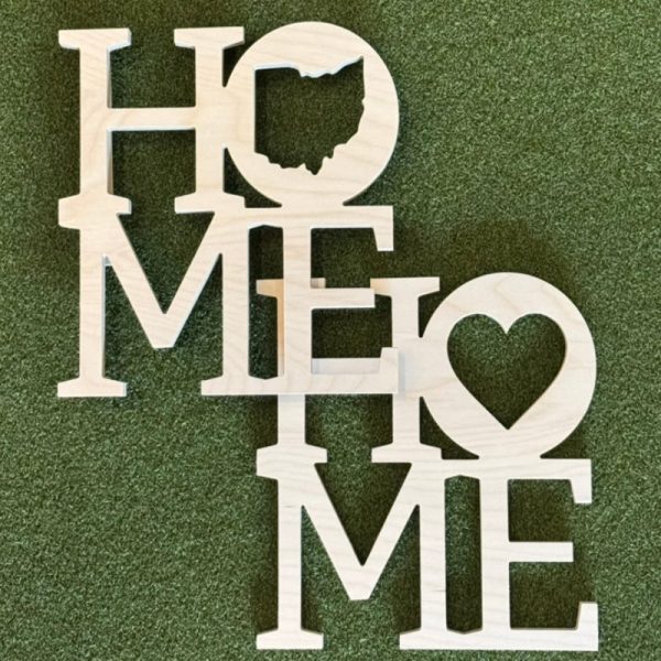 Home sign wall decor