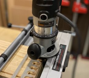 previous projects - cutting dovetails